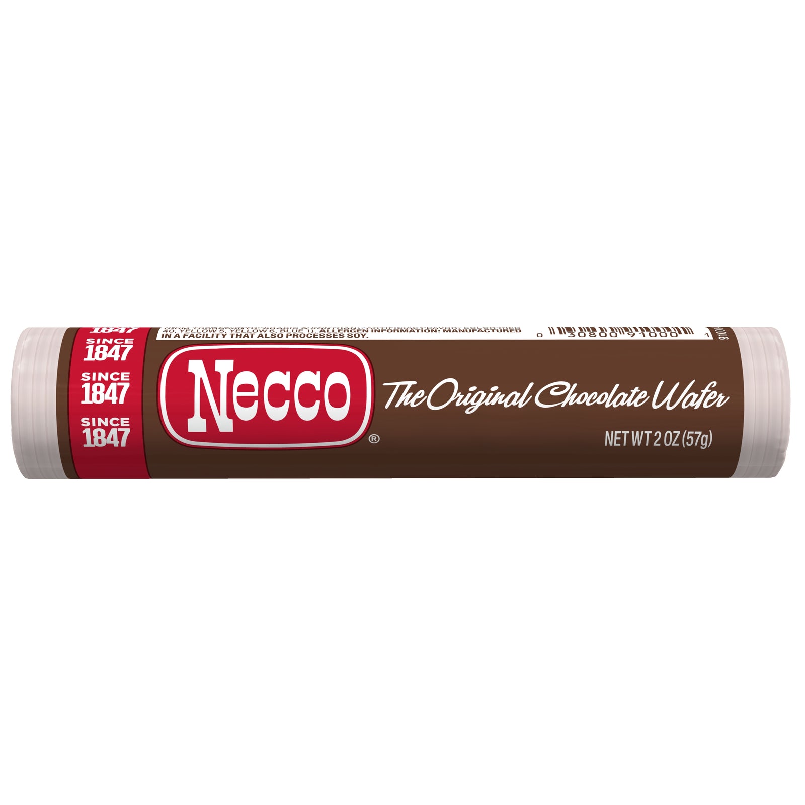 Necco Wafers Chocolate - 24/box