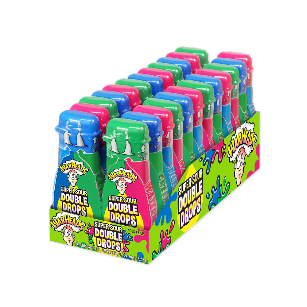 Warheads Double Drops 24/box