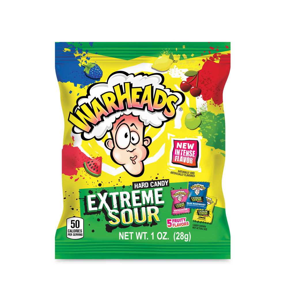 Warheads Sour Hard Candy - 12/box
