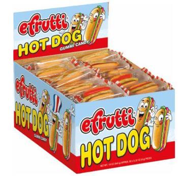 Gummi Hot Dogs - 60/box