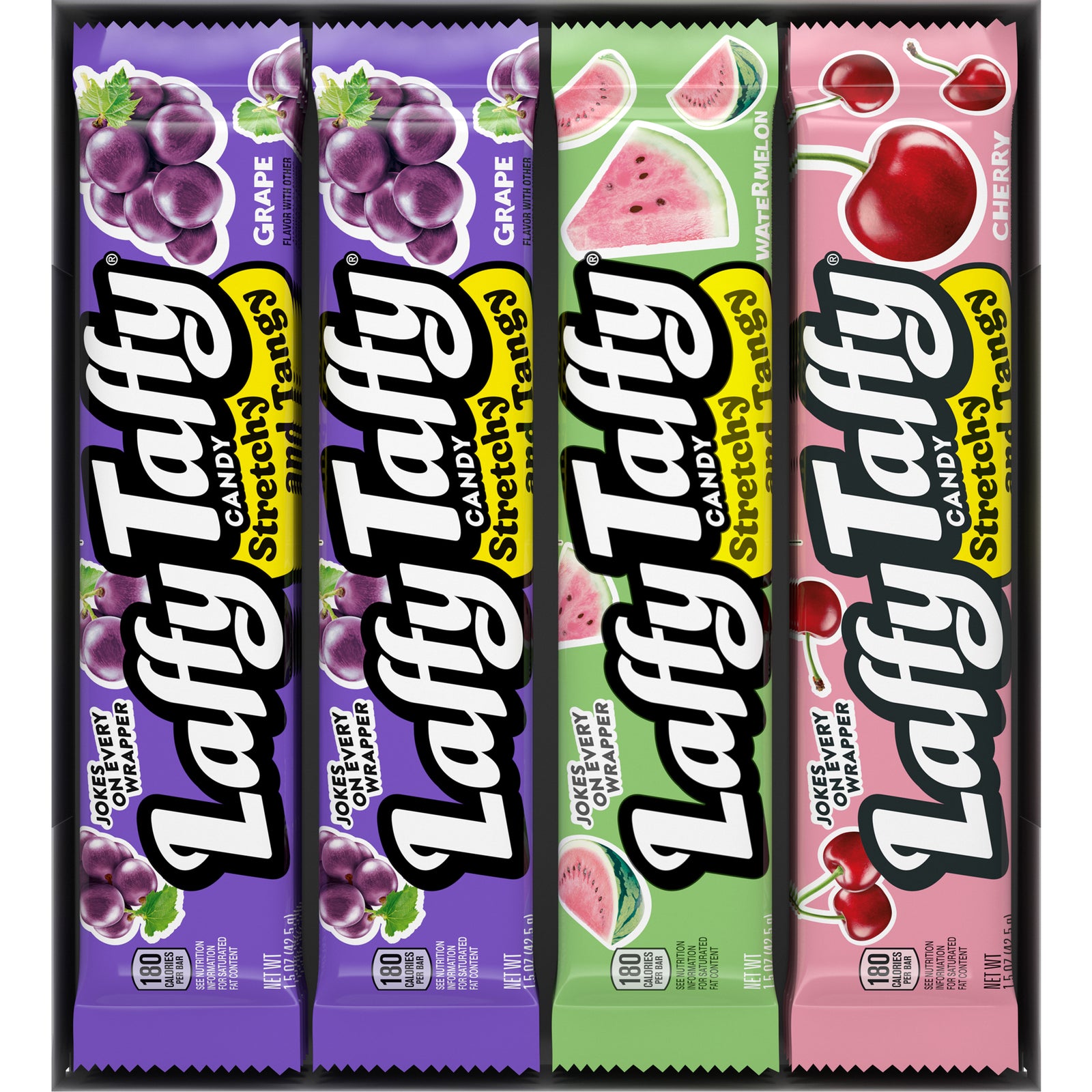 Laffy Taffy Bars Assorted- 24/box