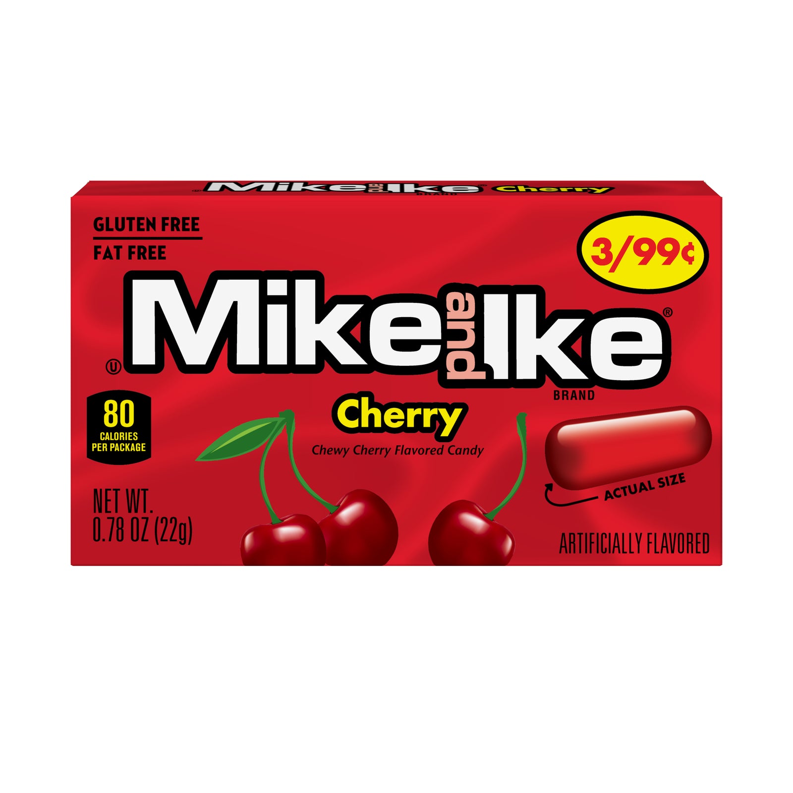 Mike & Ike Cherry - 24/box