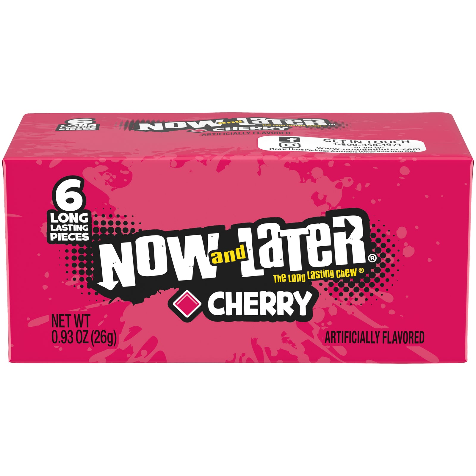 Now and Later Changemaker Cherry - 24/box