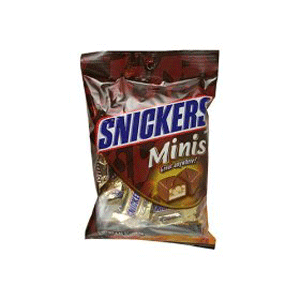 SNICKERS Original Chocolate Minis Size Bars Bag 4.4 oz