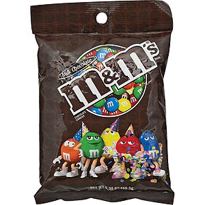 M&M's Holiday Red & Green Plain Candies - Bag