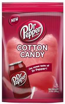 Dr Pepper Cotton Candy - 3.1 ounce bag