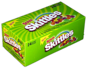 Sour Candy Bundle (24 count) - Sour Skittles, Willy Algeria