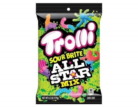 Trolli Brite All Stars 4.25oz Bag