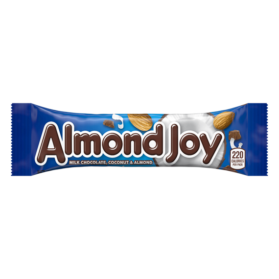 Almond Joy Fun Size Candy Bars - Bulk Display Tub - 95ct