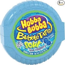 Bubble Tape Sour Blue Raspberry - 12/box