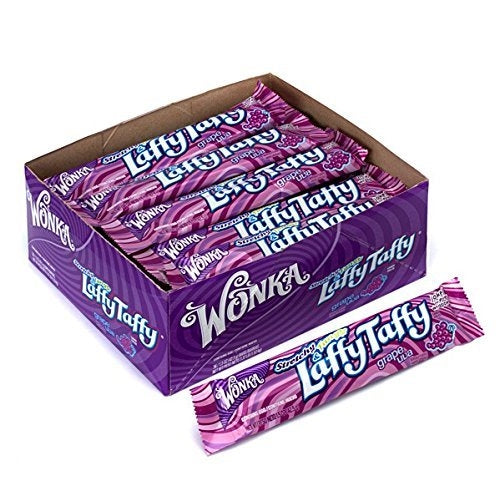 Laffy Taffy Bars Grape- 24/box