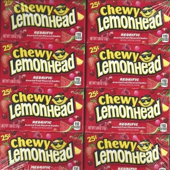 Chewy Lemonhead Redrific - 24/Box