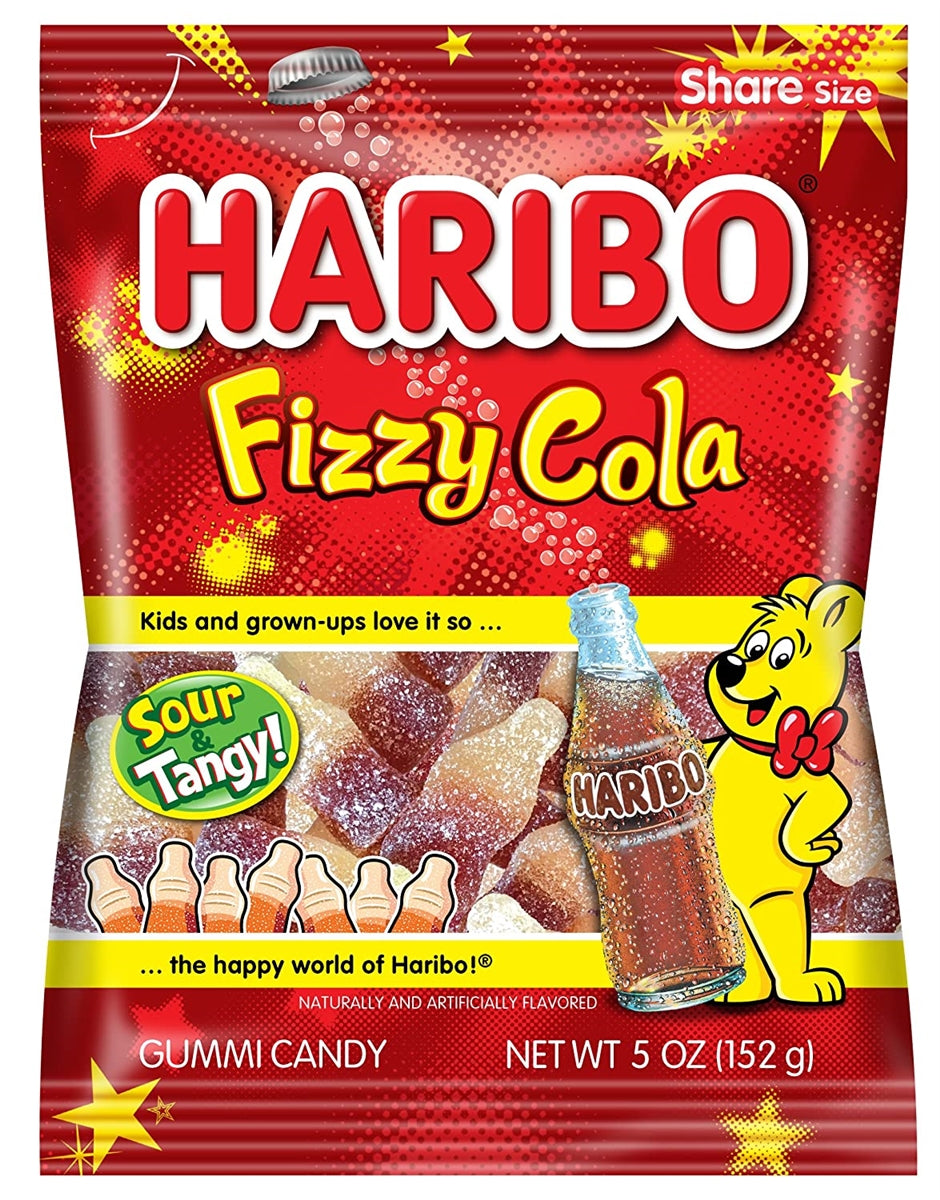 Haribo Fizzy Cola - 5oz bag