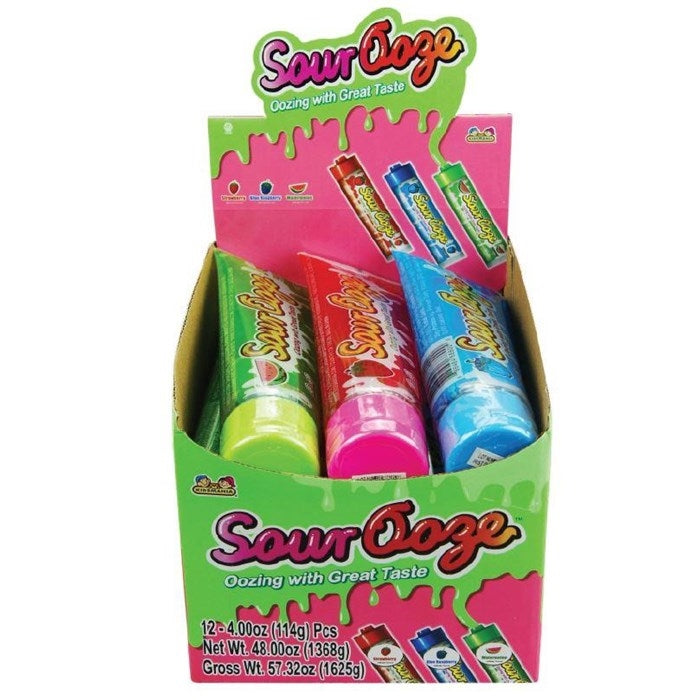 Kidsmania Sour Ooze Tube - 12/box