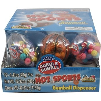 Kidsmania Dubble Bubble Hot Sports 12/box