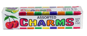 Charms Squares Candy Packs: 20-Piece Box