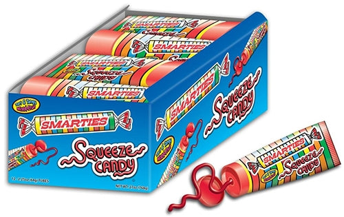 Smarties Squeeze Candy - 12/box