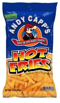 Andy Capp's Hot Fries- 3.1 oz bag