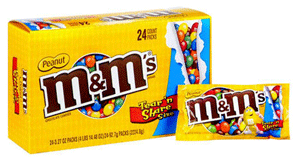 M&M's Peanut King Size - 24/box