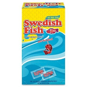 1 box swedish fish Giant Swedish Fish
