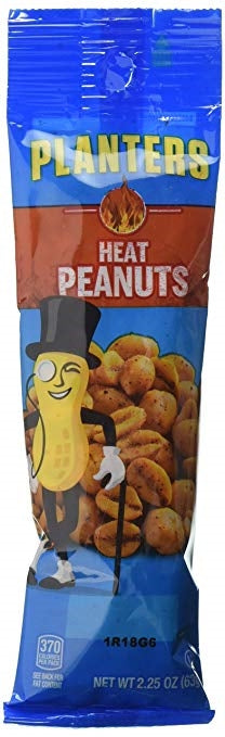 Planter's Heat Peanuts 18/box – The Wholesale Candy Shop