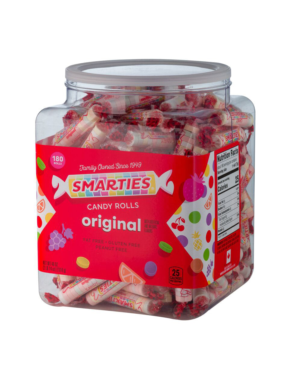 Smarties - 180ct Jar