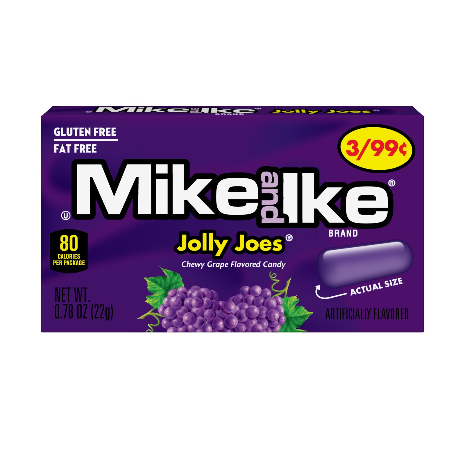 Mike & Ike Jolly Joes - 24/box