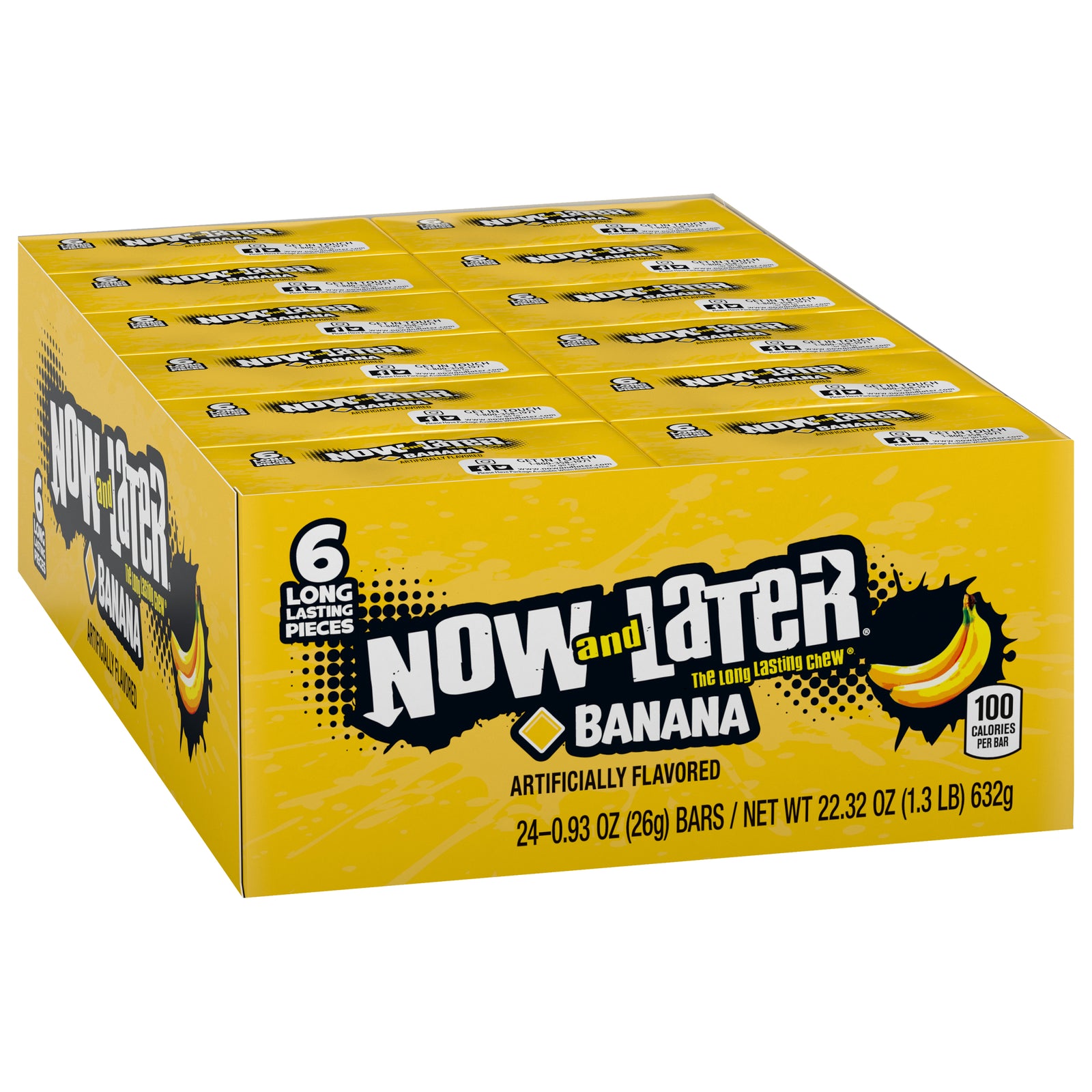 Now and Later Changemaker -Banana - 24/box