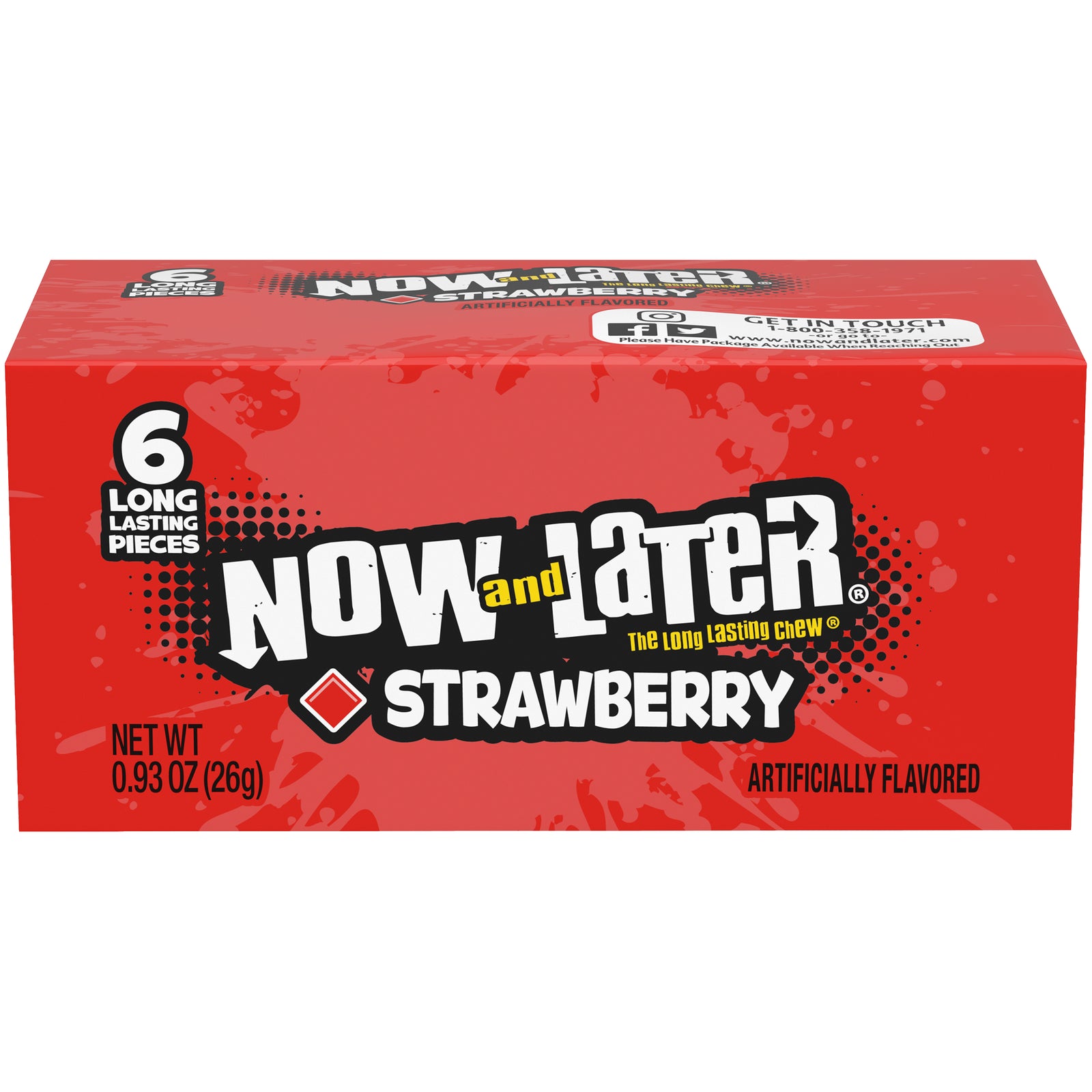Now and Later Changemaker Strawberry - 24/box