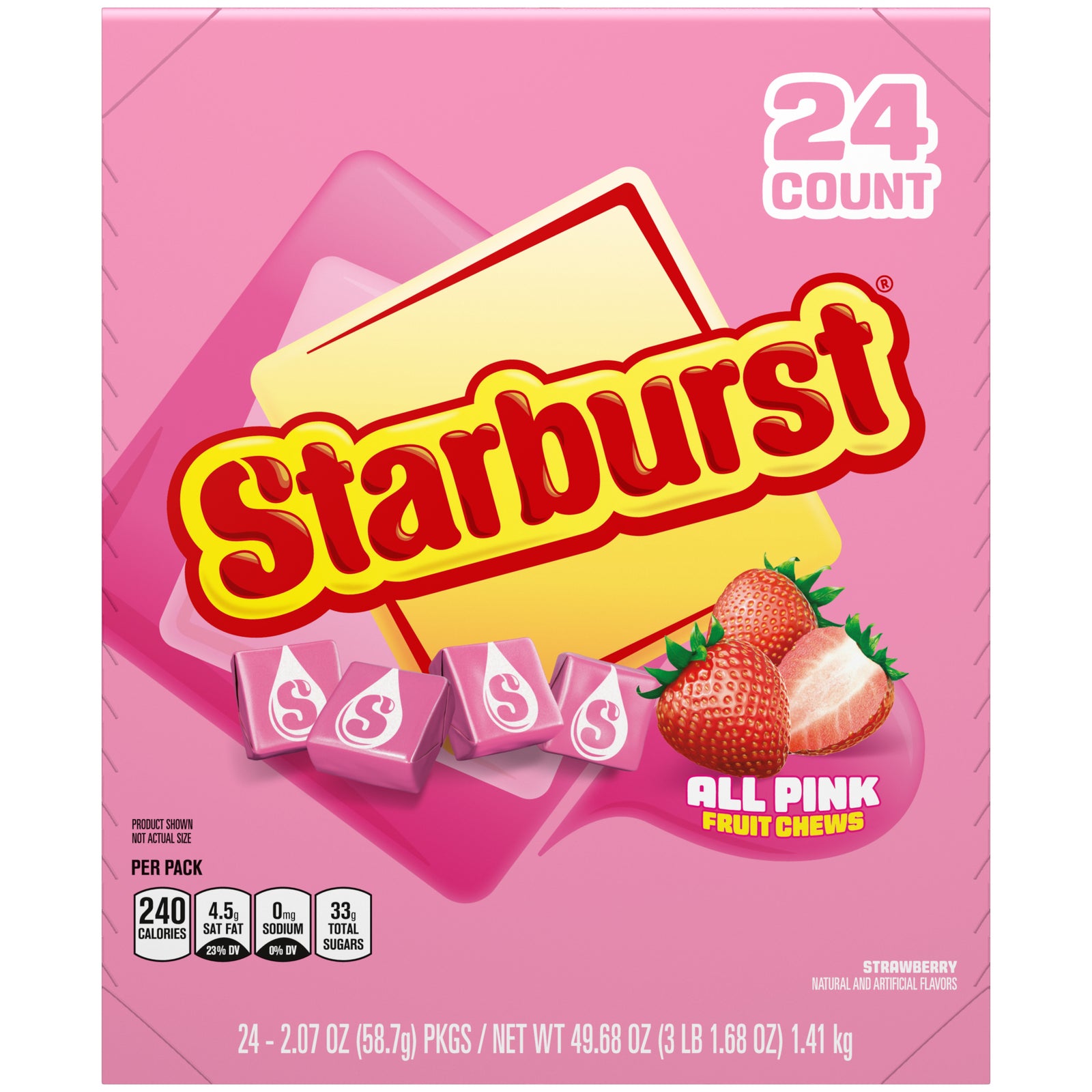 Starburst All Pink- 24/box