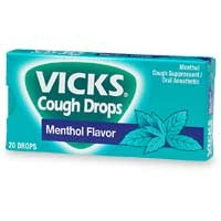 Vick's Cough Drop Sticks - 20/Box