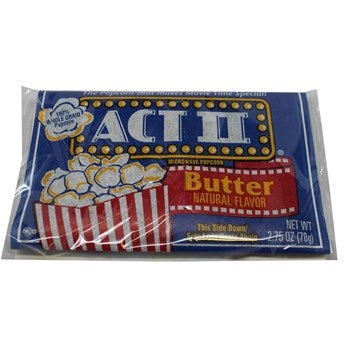 Acio Popcorn Act II Microwave Popcorn – Butter Flavor | 36 Popcorn Bags – The ...