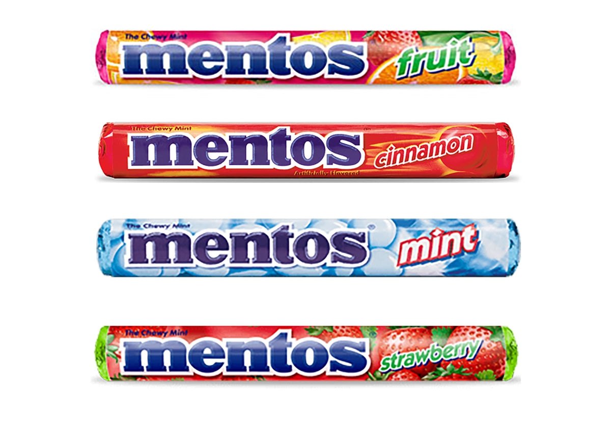Mentoes Box Mentos 15 Rolls/Box | Mentos Assorted Flavor Varieties – The Wholesale ...