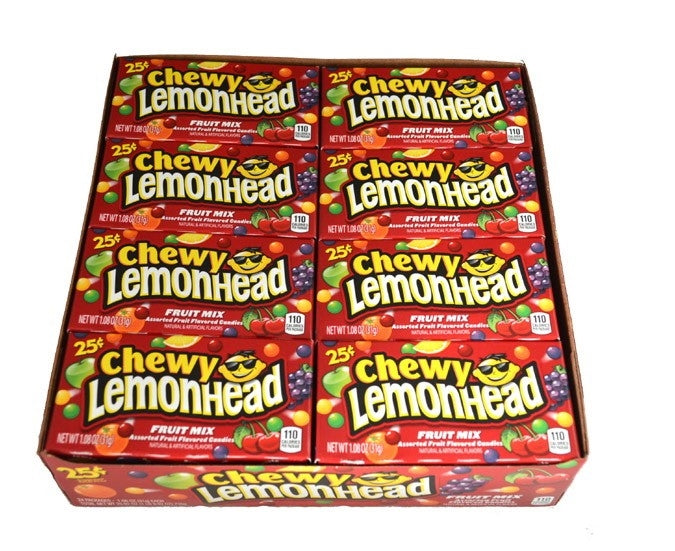 Chewy Lemonheads Fruit Mix - 24/box