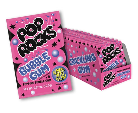 Pop Rocks Bubble Gum - 24/box