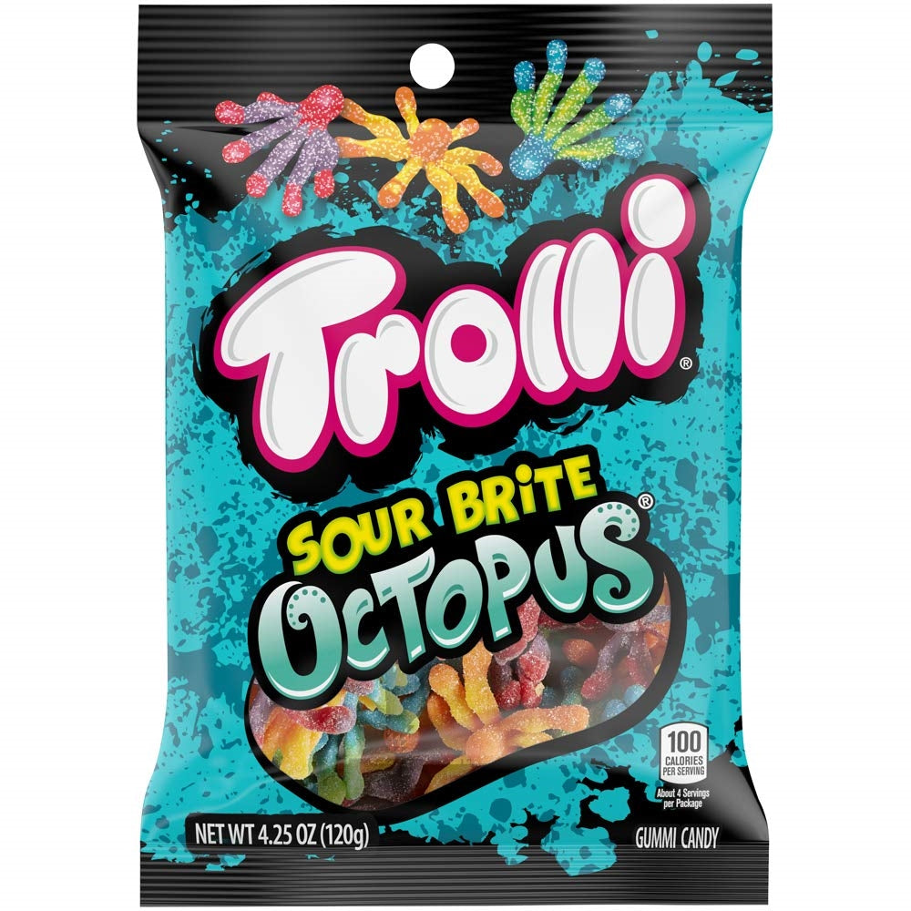 Trolli Brite Octopus 4.25oz Bag