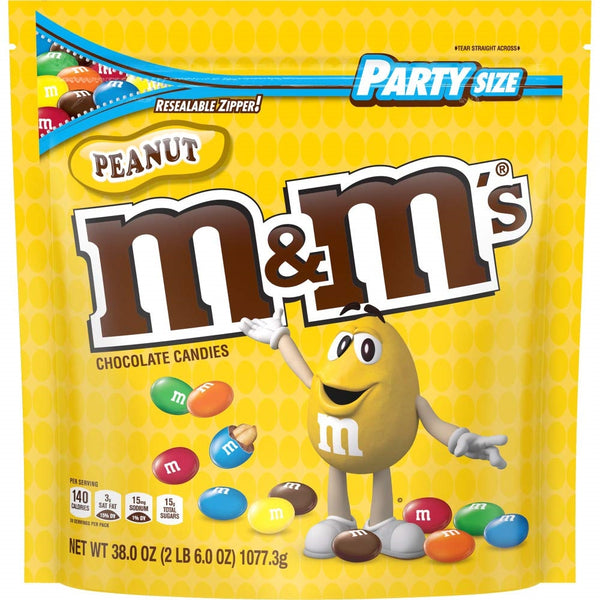 M&M's Plain Milk Chocolate Candy - 38 oz Bag 