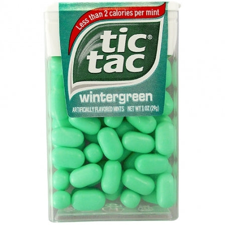 Tic Tac Wintergreen 1oz - 12/box