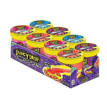 Juicy Drop Gummy Dip 'N Stix - 8/box
