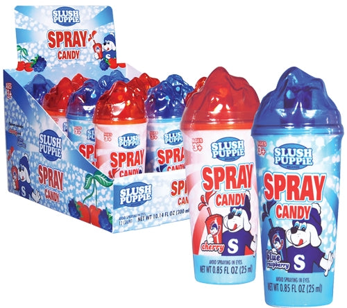 Slush Puppie Spray Candy - 12/Box | The Wholesale Candy Shop