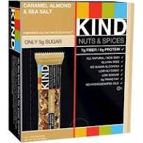 Kind Bar - Caramel Almond & Sea Salt 12/box