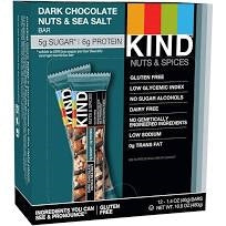 Kind Bar - Dark Chocolate Nuts & Sea Salt 12/box