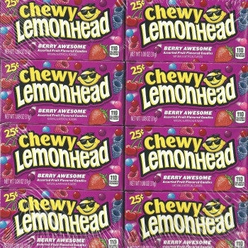 Chewy Lemonheads Berry Awesome - 24/box