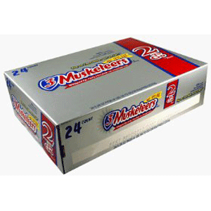 3 Musketeers King Size - 24/box