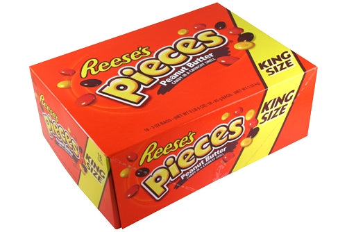 King Size Reese’s Pieces - 18ct. Display Box | The Wholesale Candy Shop