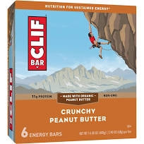 Clif Bar - Crunchy Peanut Butter 12/box