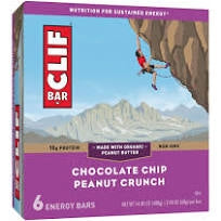 Clif Bar - Chocolate Peanut Crunch 12/box