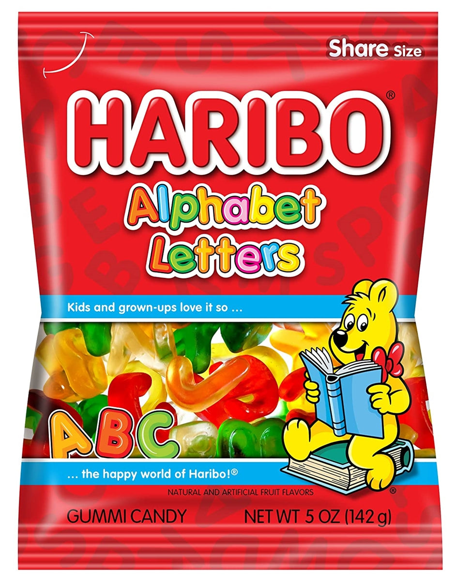 Haribo Alphabets - 5oz bag