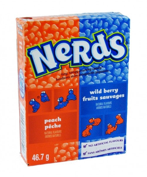 Nerds Peach/Wild Berry - 24/box