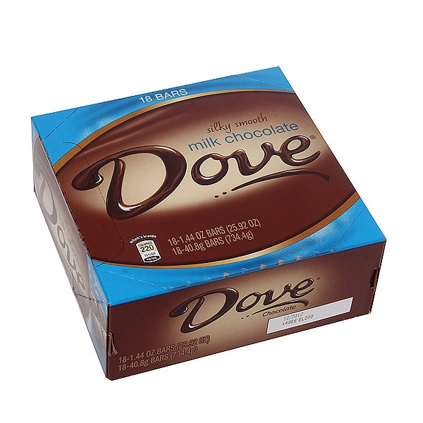 Dove Milk Chocolate - 18/box